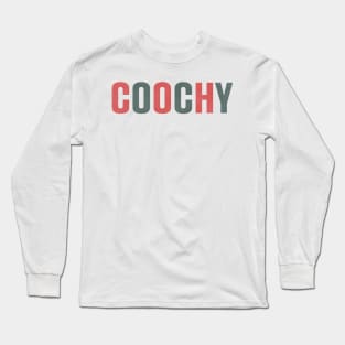 Coochy Design as Worn by Alice Cooper Long Sleeve T-Shirt